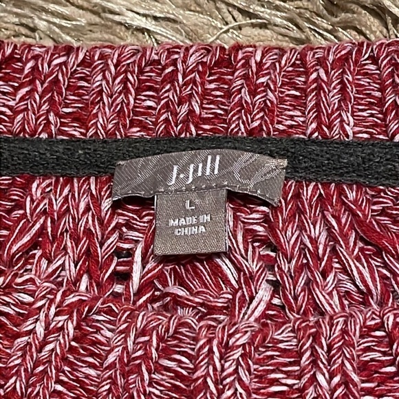 J.jill Red‎ Sweater - Picture 5 of 9